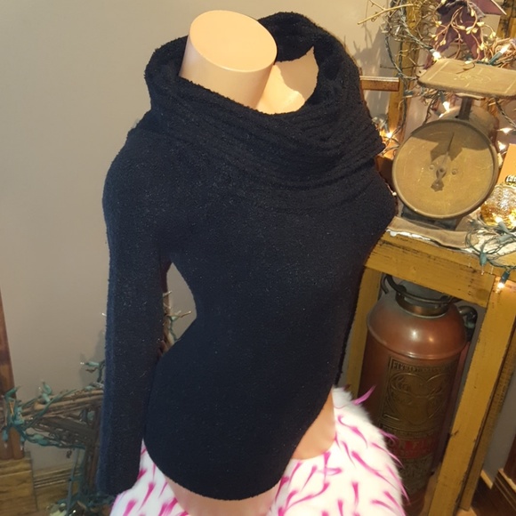 Bebe turtleneck popcorn sweater M - Picture 3 of 6